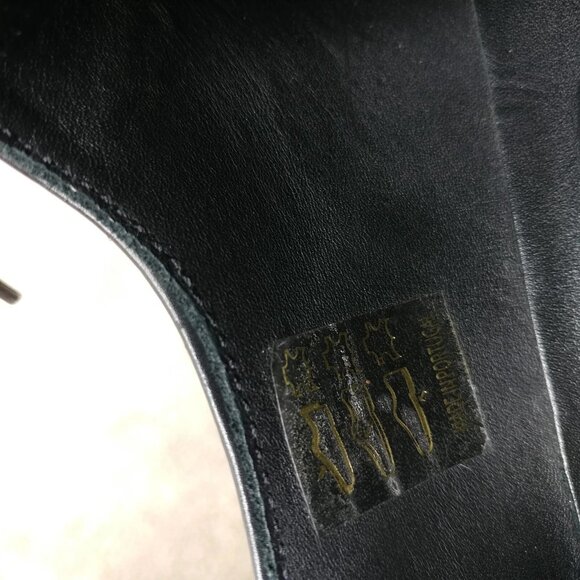 Russell & Bromley Mens UK 7 Shoes Cap Toe Oxford Lace Up Black Leather Hand Made - Picture 10 of 11